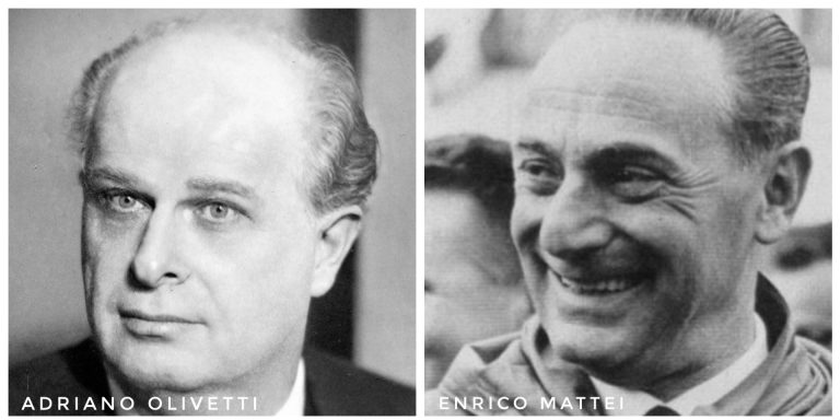 Enrico Mattei e Adriano Olivetti (prima parte)